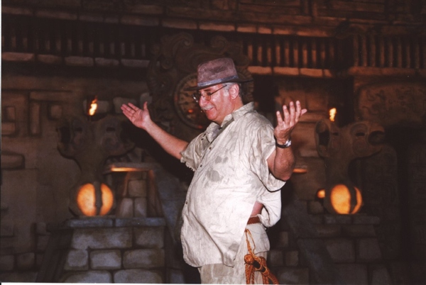 Here's our VIP hero addressing the group